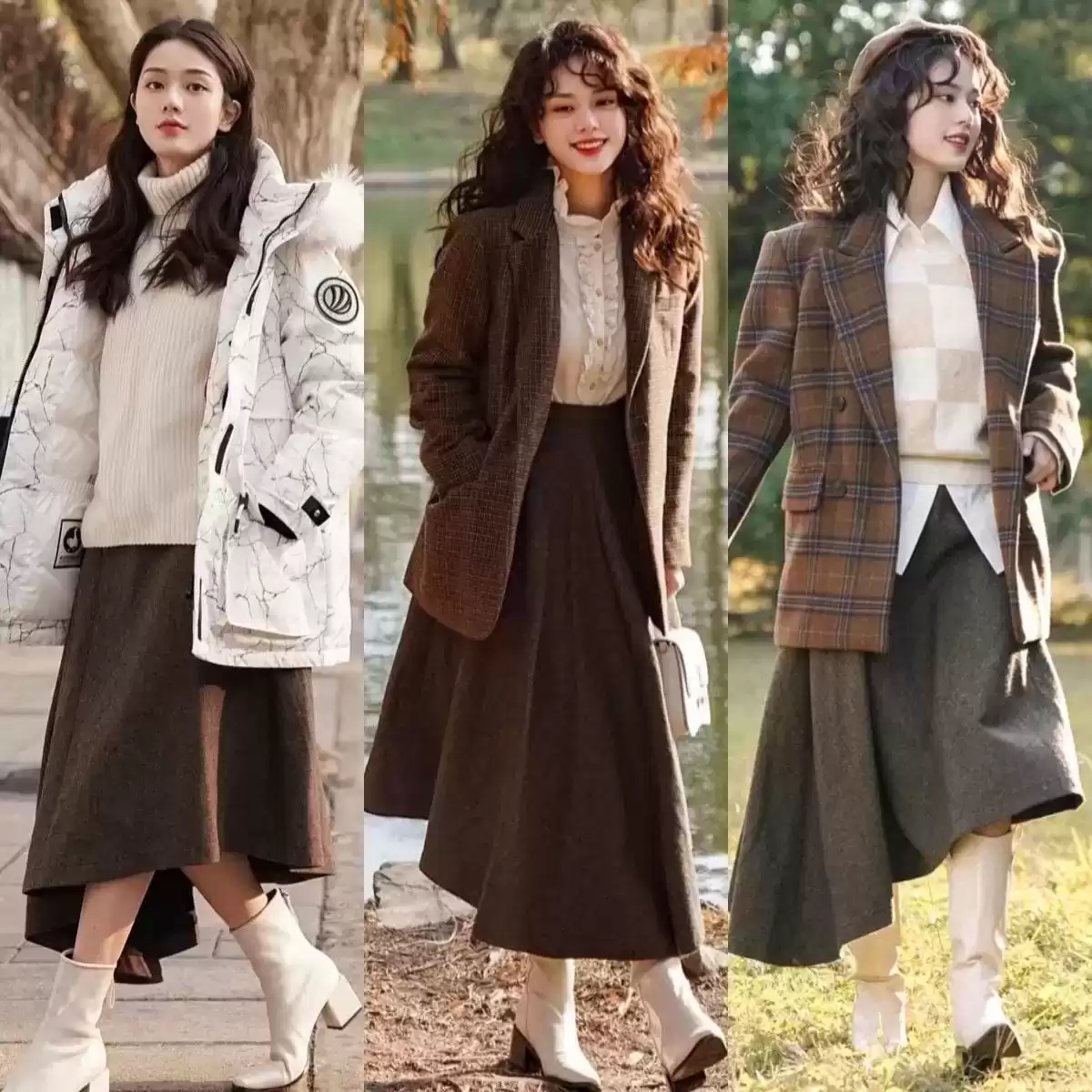 矮个子的女生穿衣搭配 这才是“小个子”该学的穿法：裙长过膝，裤长露踝，时髦又显腿长