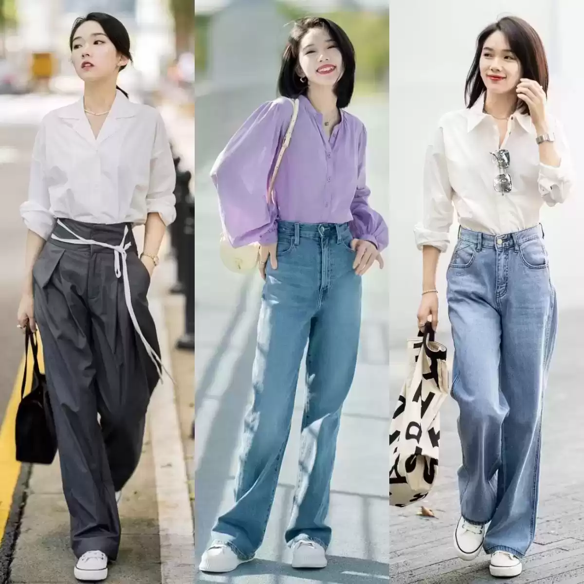 矮个子的女生穿衣搭配 这才是“小个子”该学的穿法：裙长过膝，裤长露踝，时髦又显腿长