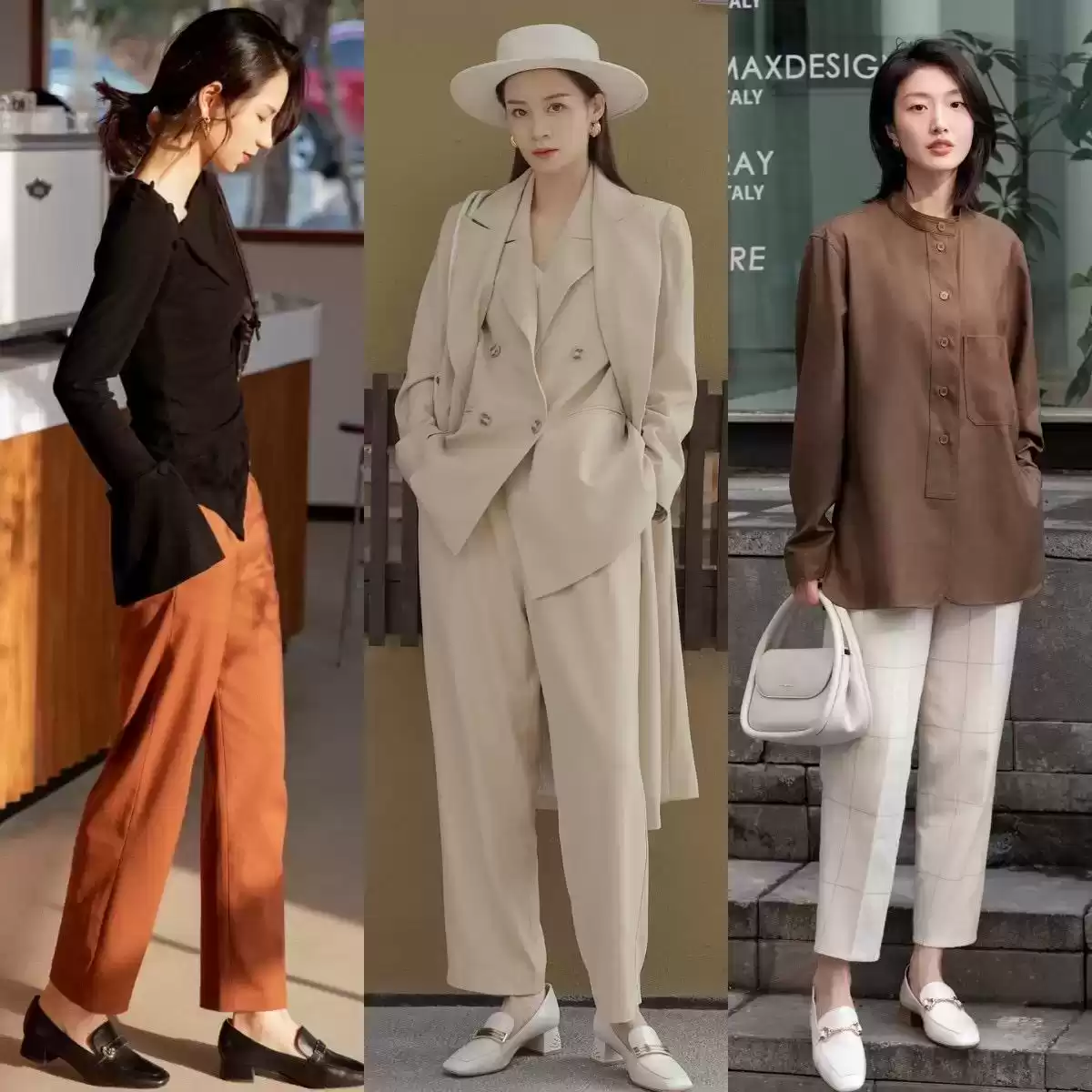 矮个子的女生穿衣搭配 这才是“小个子”该学的穿法：裙长过膝，裤长露踝，时髦又显腿长