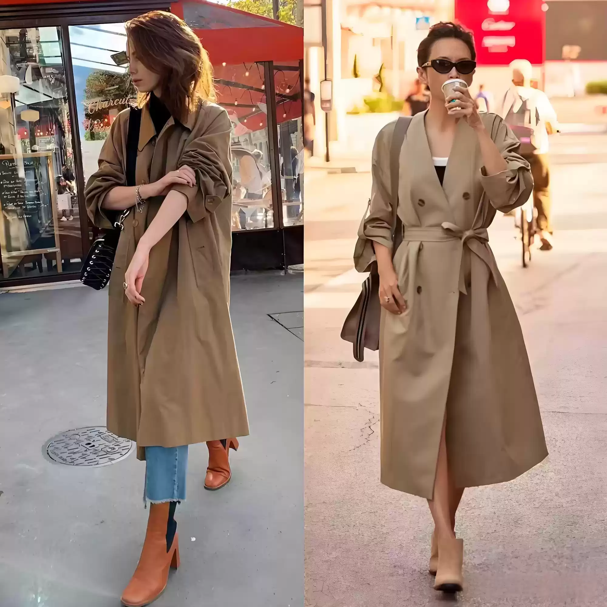 冬季女性穿搭指南：大衣与短靴的绝妙搭配，尽显高级时髦感