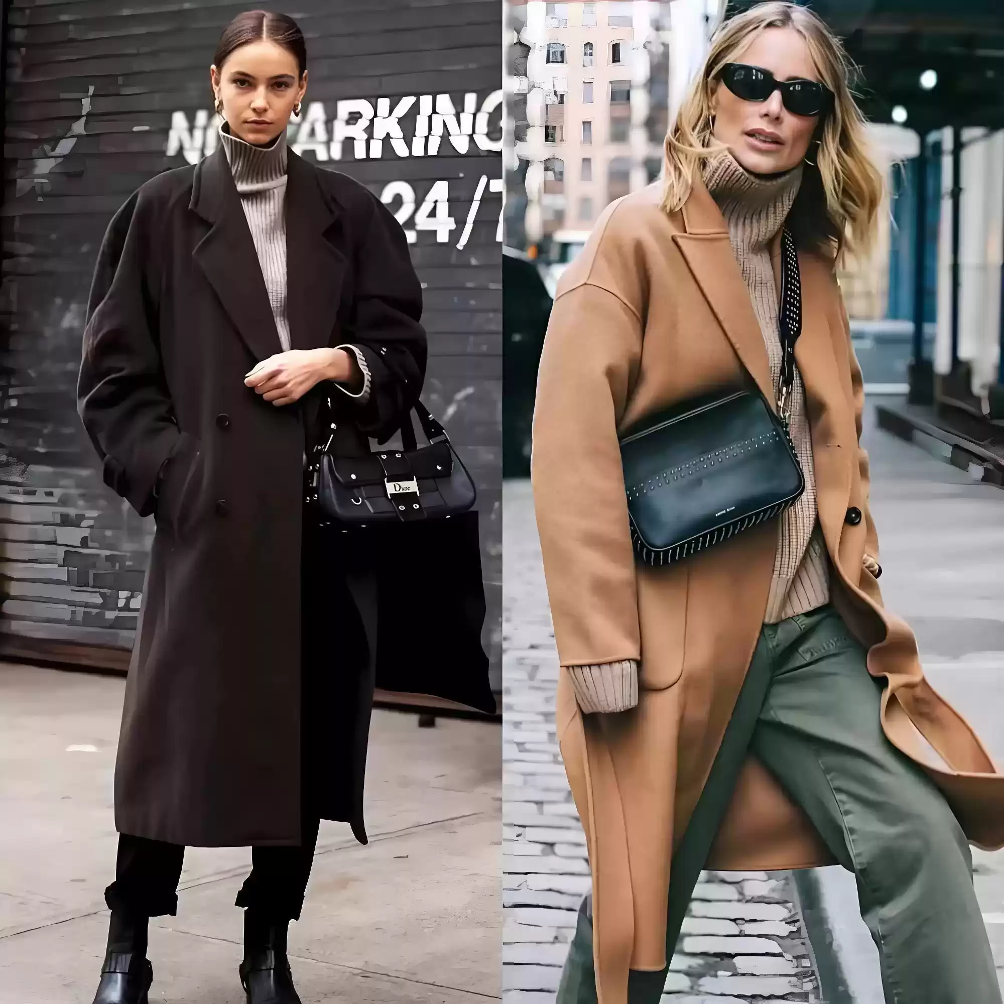 冬季女性穿搭指南：大衣与短靴的绝妙搭配，尽显高级时髦感