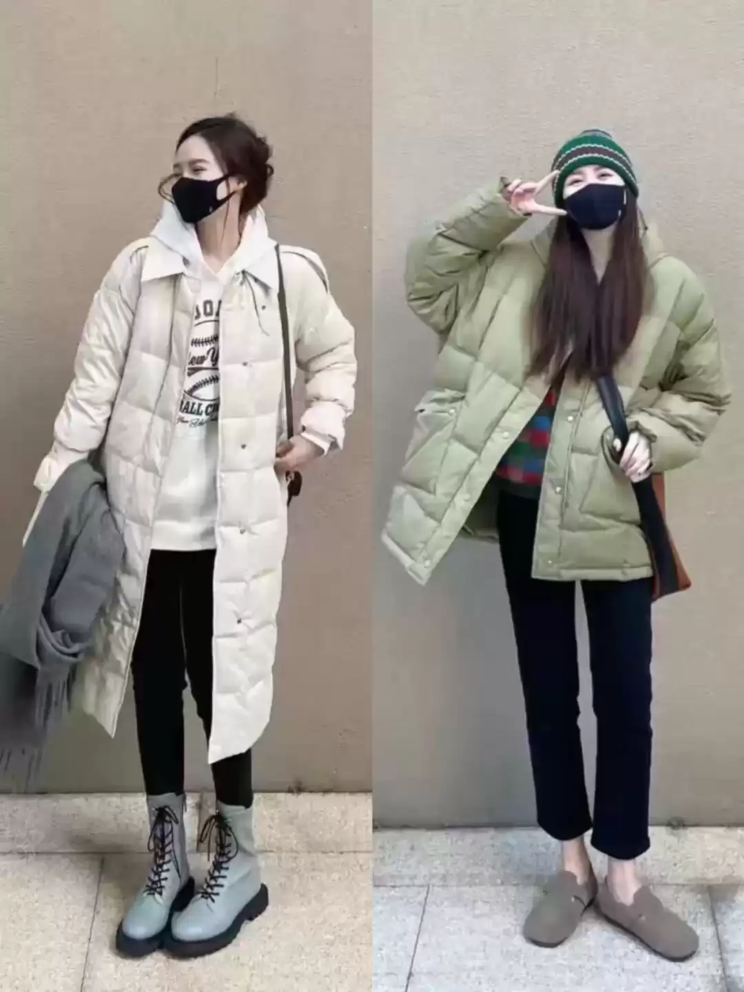 冬季羽绒服穿搭秘籍：胖人如何避免臃肿显胖，穿出时髦高级感