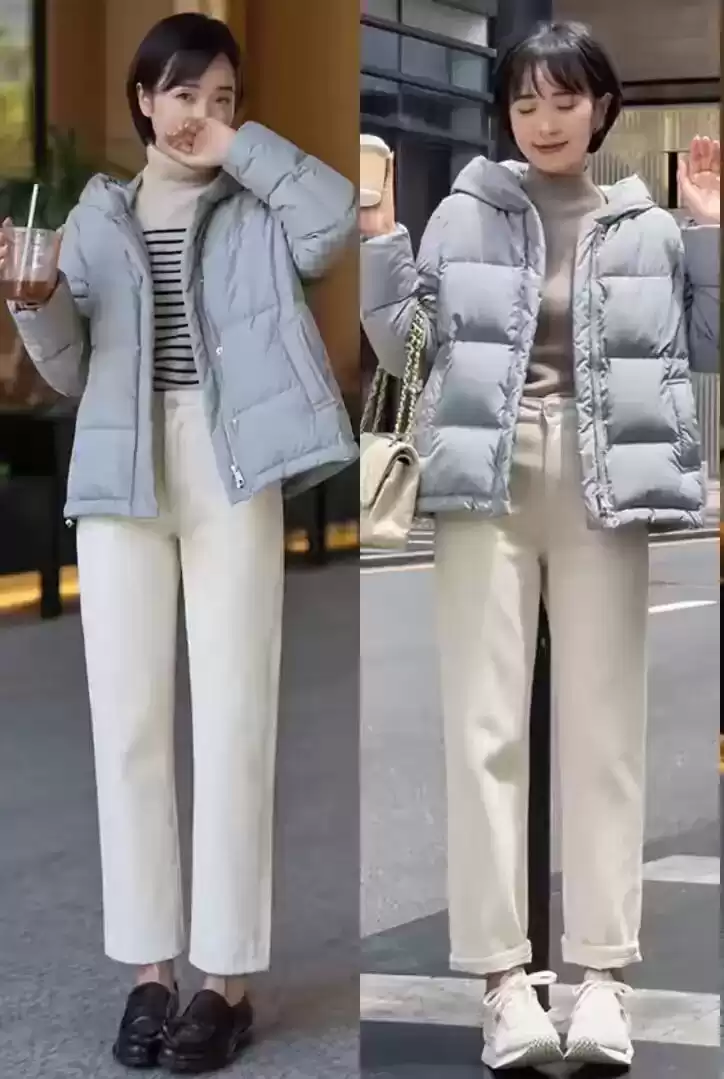 冬季羽绒服穿搭秘籍：胖人如何避免臃肿显胖，穿出时髦高级感