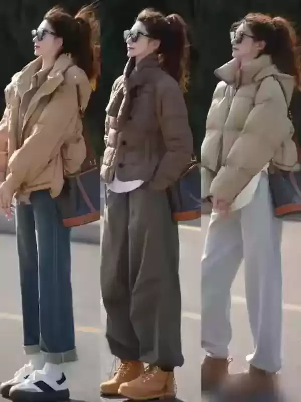 冬季羽绒服穿搭秘籍：胖人如何避免臃肿显胖，穿出时髦高级感