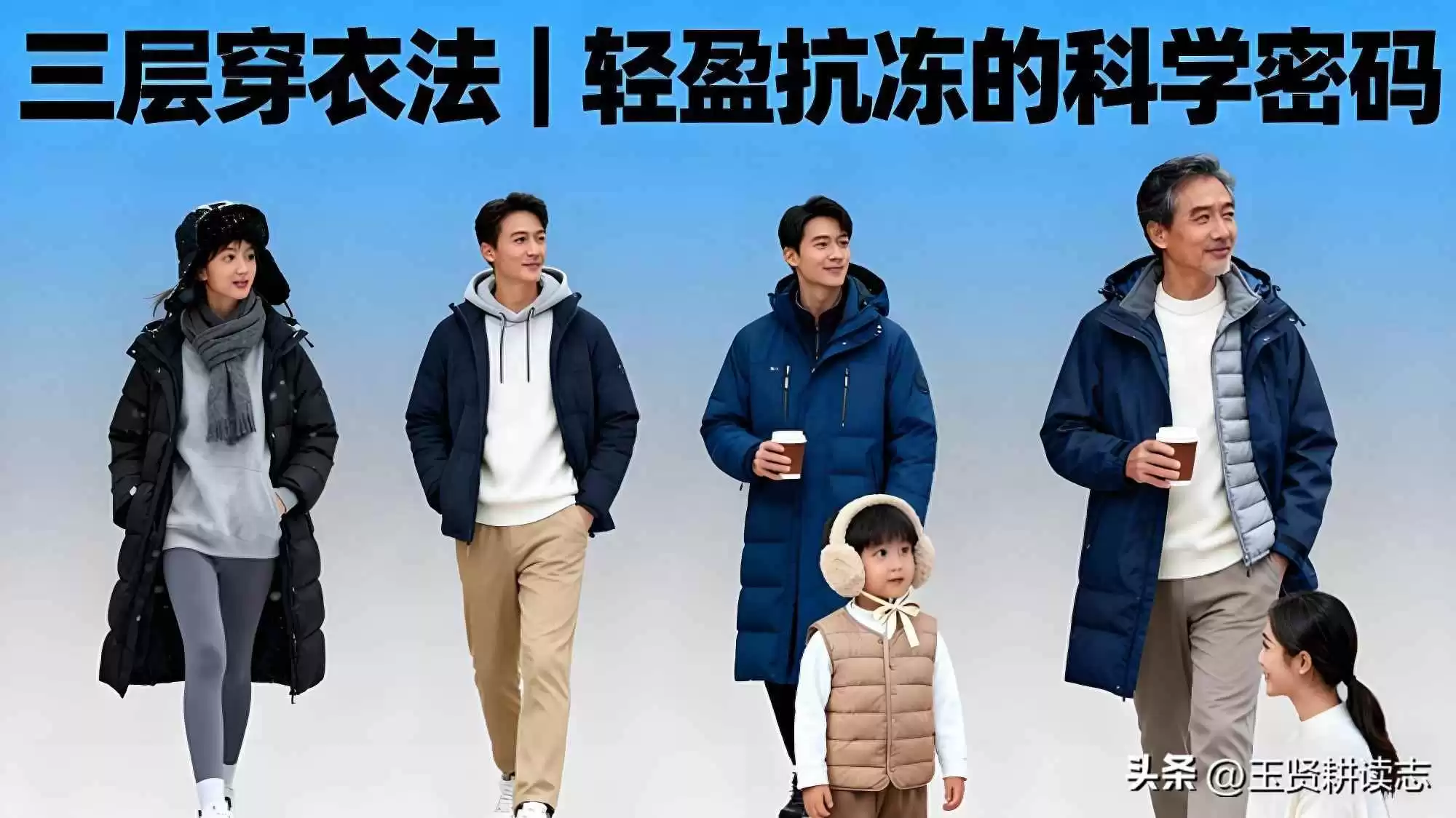 寒冷天气穿搭攻略：怕冷一族必备！三层穿衣法轻便保暖不臃肿