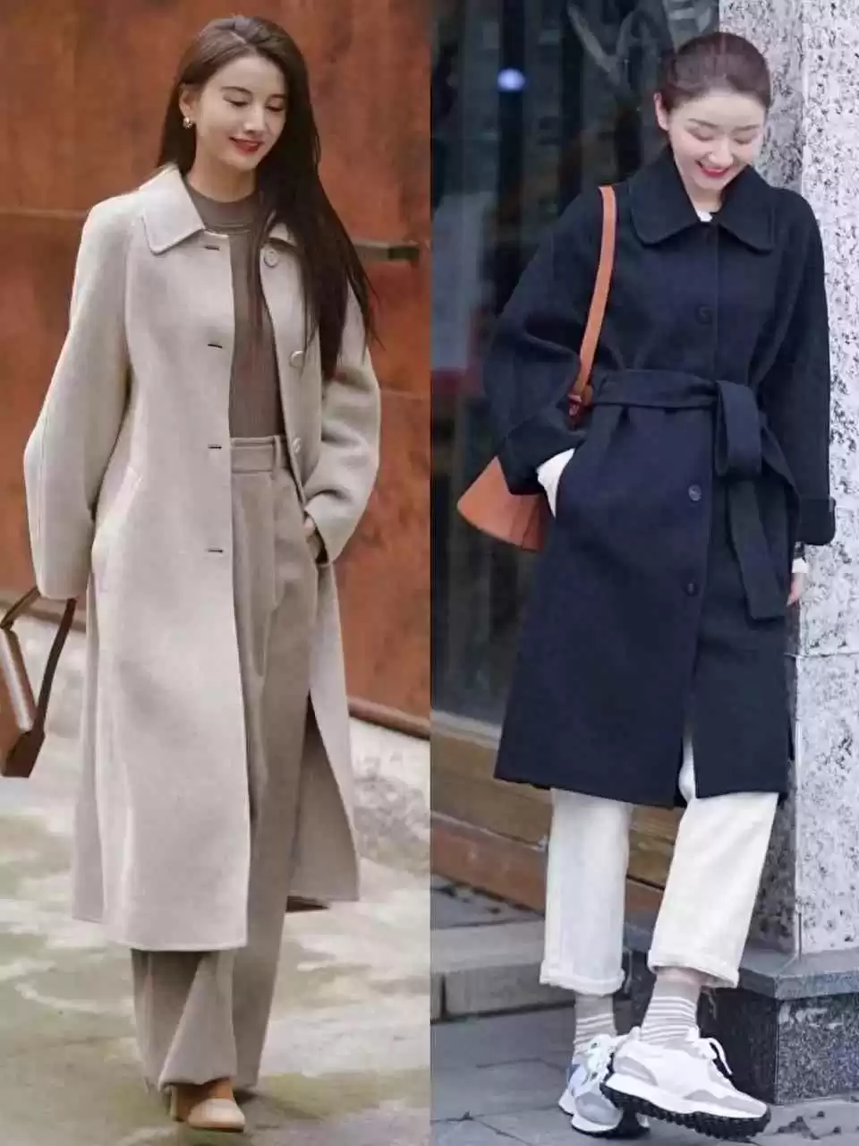 秋冬大衣穿搭宝典：同色系VS对比色，轻松驾驭优雅与随性