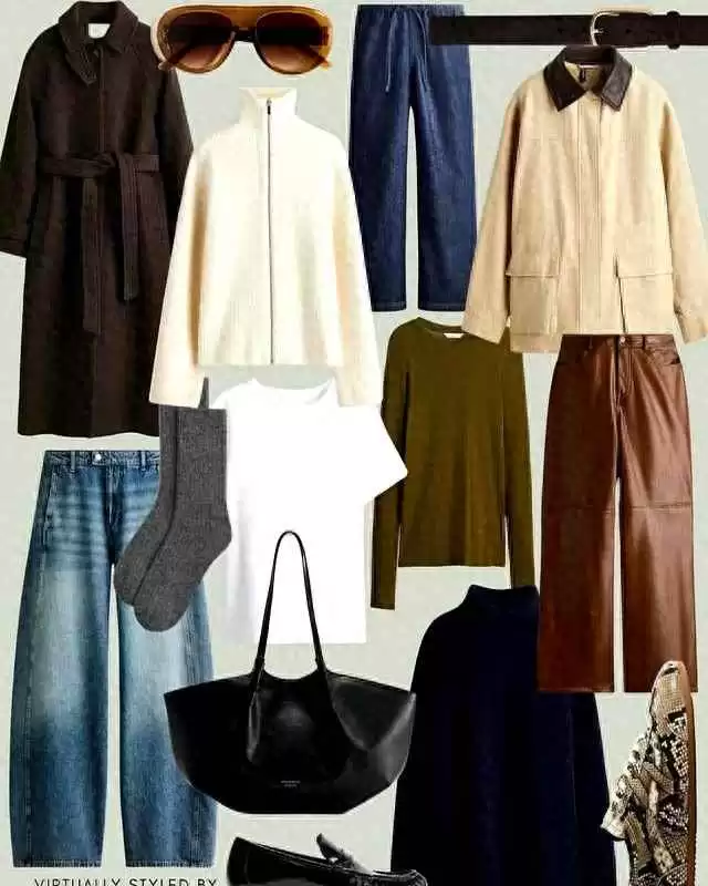 2021流行穿衣搭配：一周穿搭不发愁，用9件衣服穿出9套不重样搭配，把穿衣时尚变简单