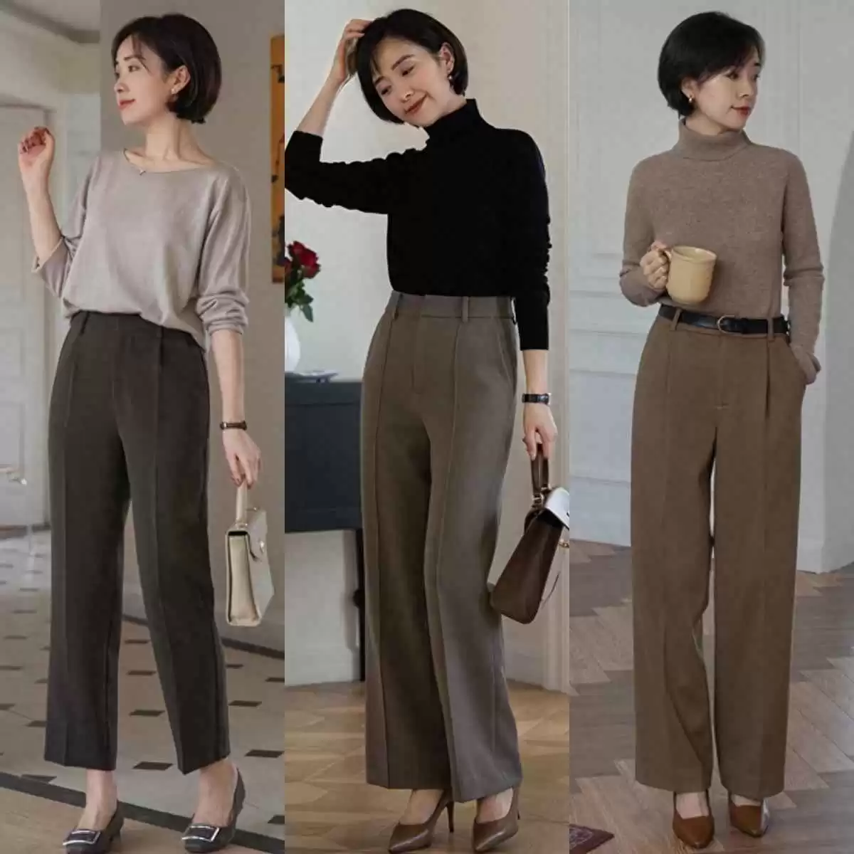 穿衣搭配显得腿长 “九分裤”才是小个子显腿长神器，搭配这些上衣，鞋子，时髦显高