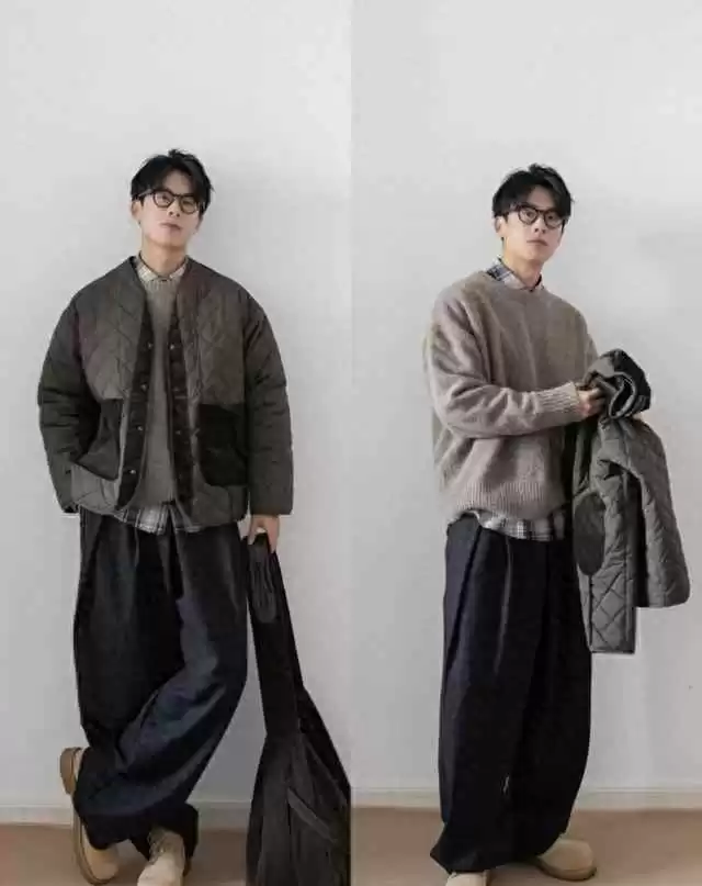 初冬穿衣搭配男 男生冬天4种色系穿搭技巧：不用费脑也能穿得好看