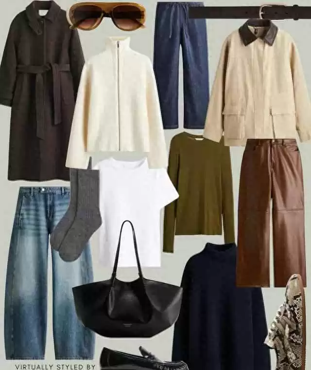 女生穿衣搭配全攻略：一周穿搭不发愁，用9件衣服轻松穿出9套不重样搭配