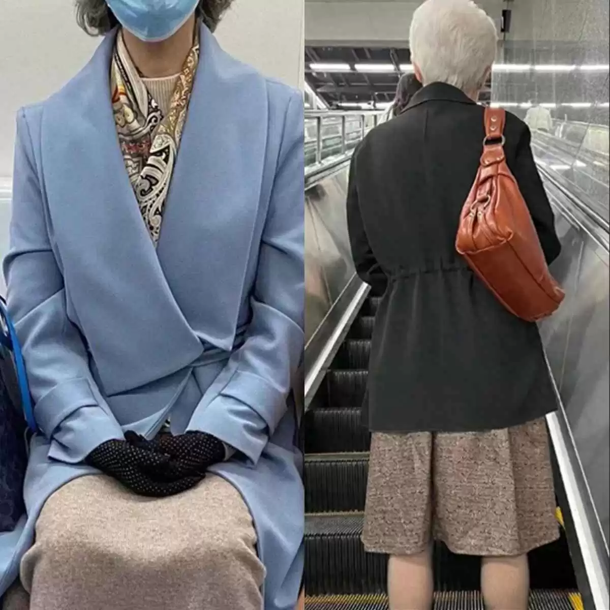 男不会穿衣搭配?看上海地铁奶奶“会穿搭”与“不会穿搭”的惊人对比,秒懂差别!