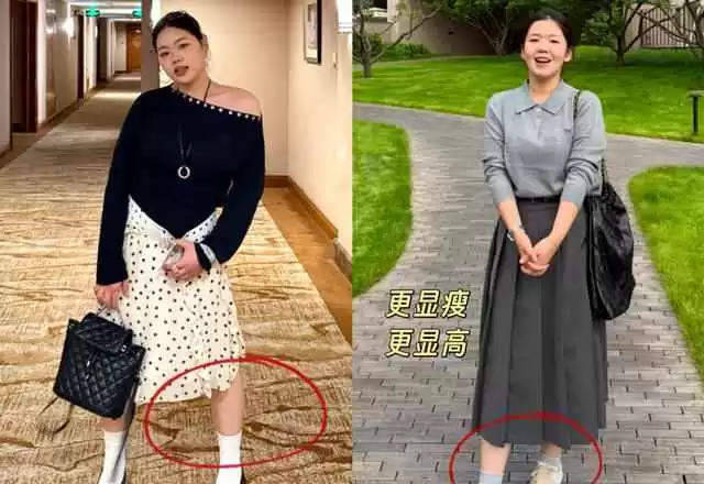 160cm女生春季穿搭秘诀:裙过膝、衣不紧,优雅显瘦又气质