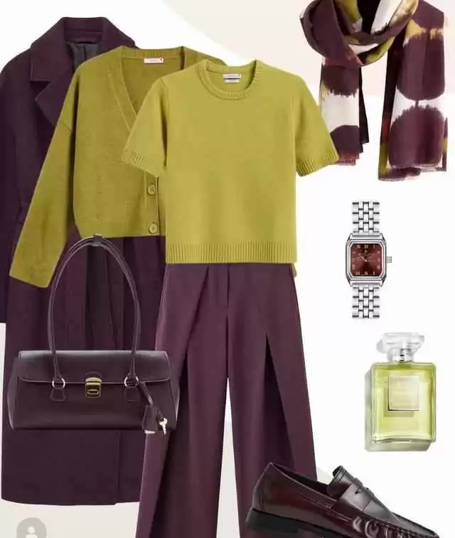 秋冬穿搭秘籍:6套彩色系搭配让肤色白皙显年轻,活力姐姐范轻松get