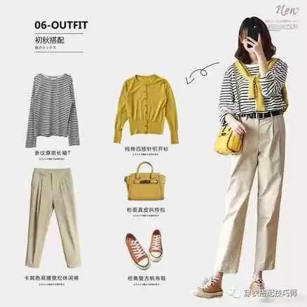一周穿搭不发愁！9件衣服搞定9套不重样搭配，穿衣时尚变简单