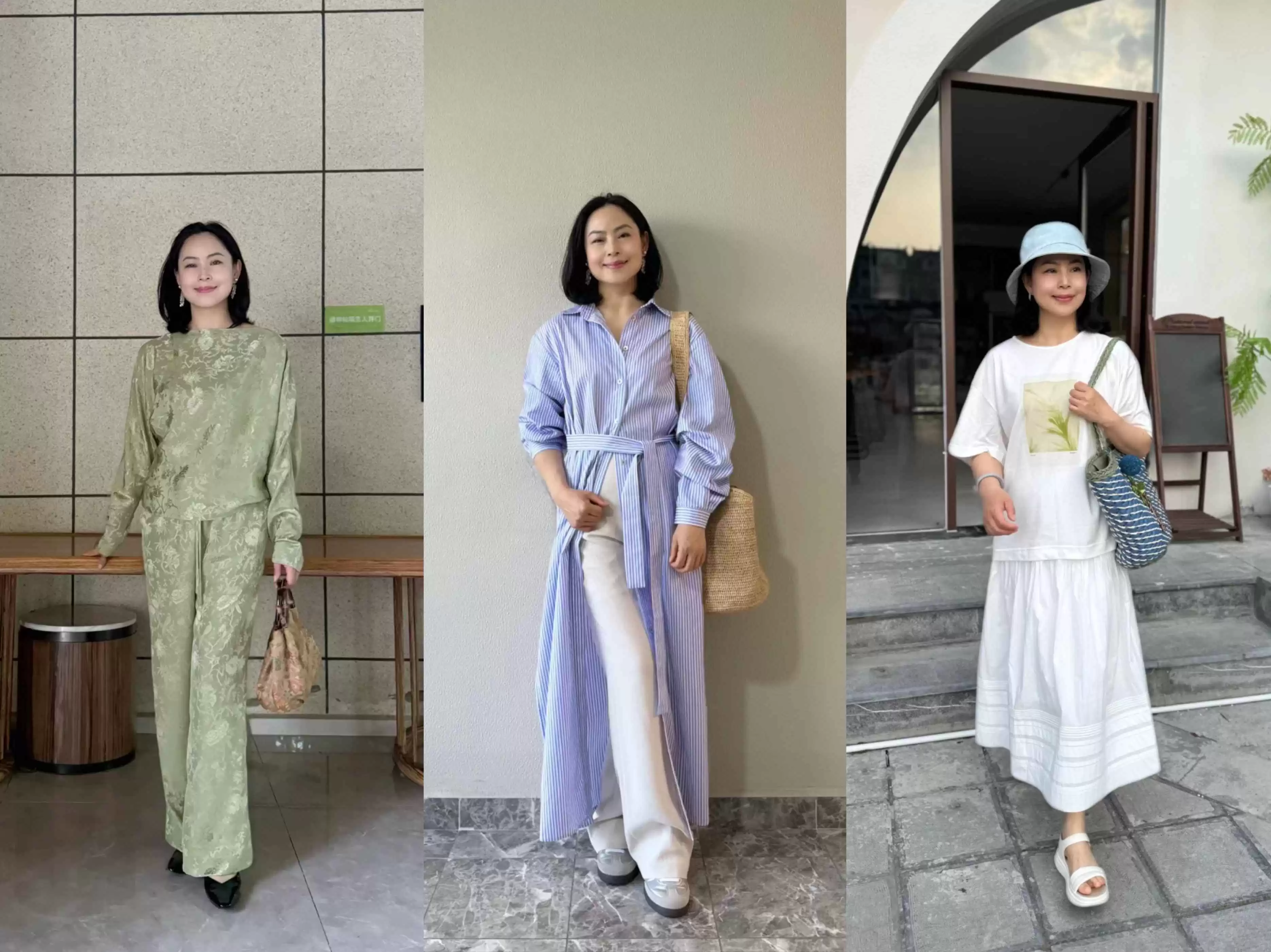 微胖中年女装穿衣搭配 告别“妈妈装”！50+微胖女性的轻熟风穿搭灵感，每一套都超美