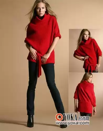 红色毛衣搭配全攻略穿出你的时尚风采