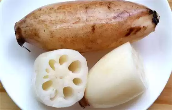 莲藕颜色全知道 从外到内揭秘