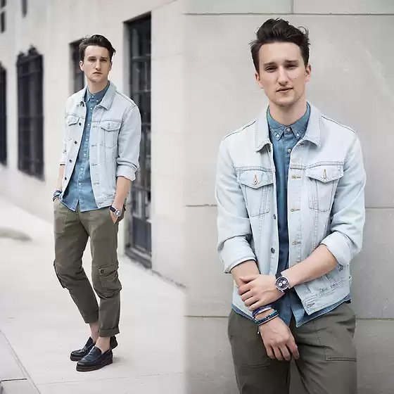 蓝色衬衫搭配攻略 不同场合裤装选择全解析