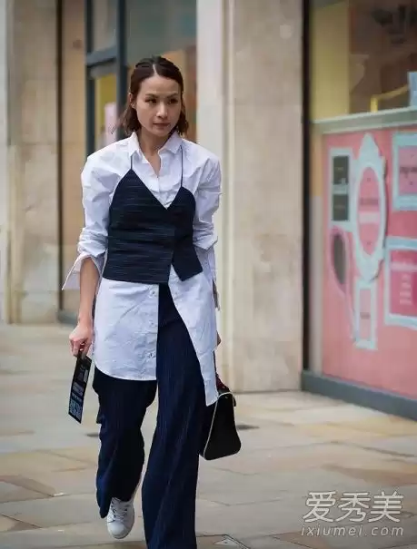 衬衫裙里套裤子?让你美得不像话的新思路 衬衫裙里套裤子?让你美得不像话的新思路