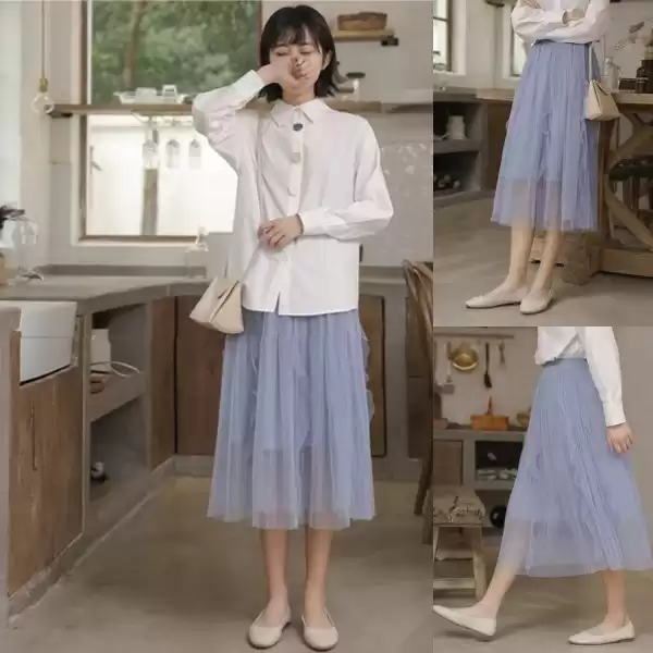 长纱裙的鞋子选择题 我都帮你试了一遍 长纱裙的鞋子选择题 我都帮你试了一遍