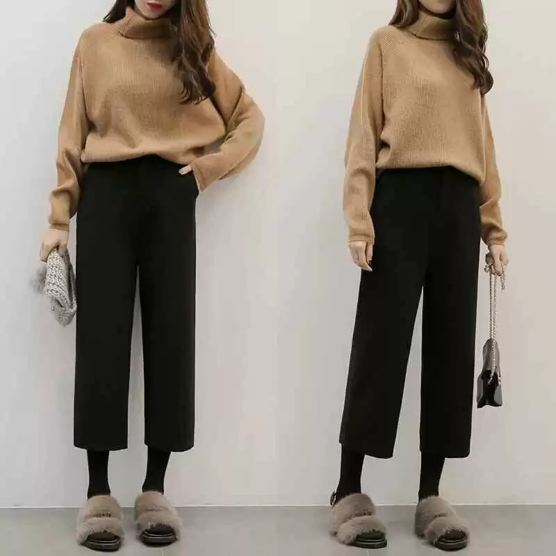 春季阔腿裤搭配鞋子全攻略