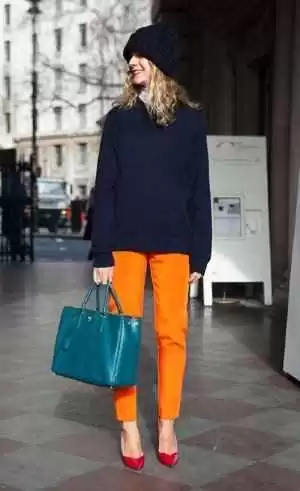 深蓝上衣配裤子全攻略 从职场到约会一网打尽