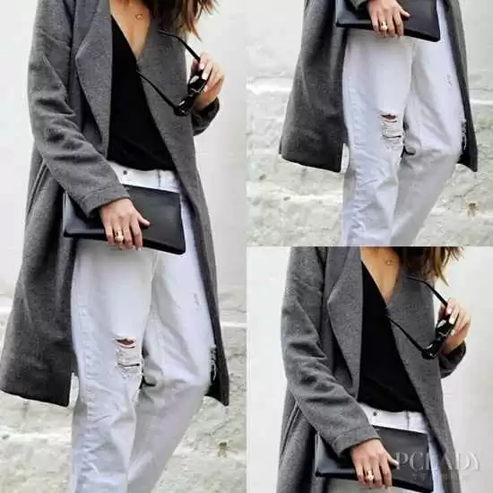灰色大衣内搭宝典穿出你的时尚风采 灰色大衣内搭宝典穿出你的时尚风采