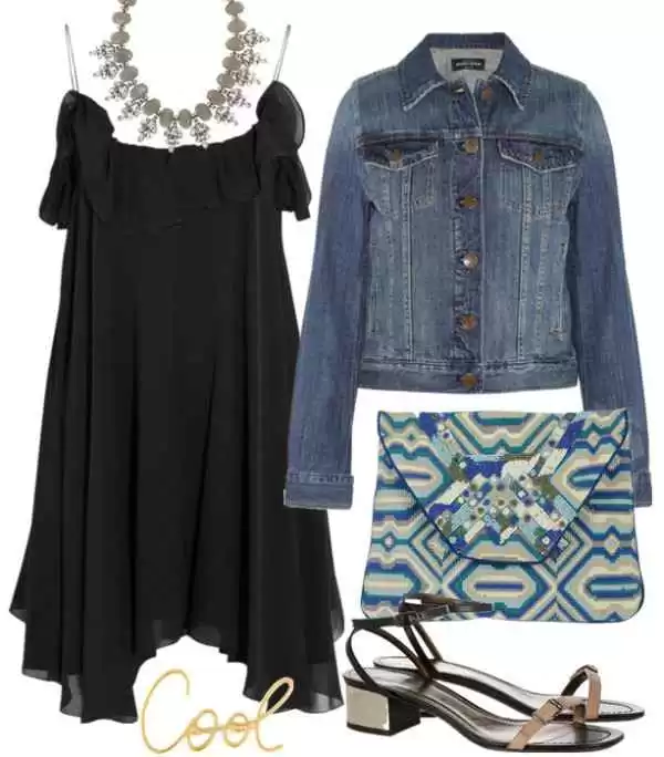 牛仔衣搭配裤子时尚指南,穿出个性风采