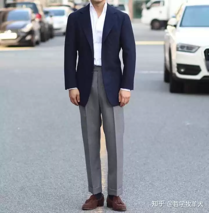 西服裤搭配上衣的万能公式看这篇就够了
